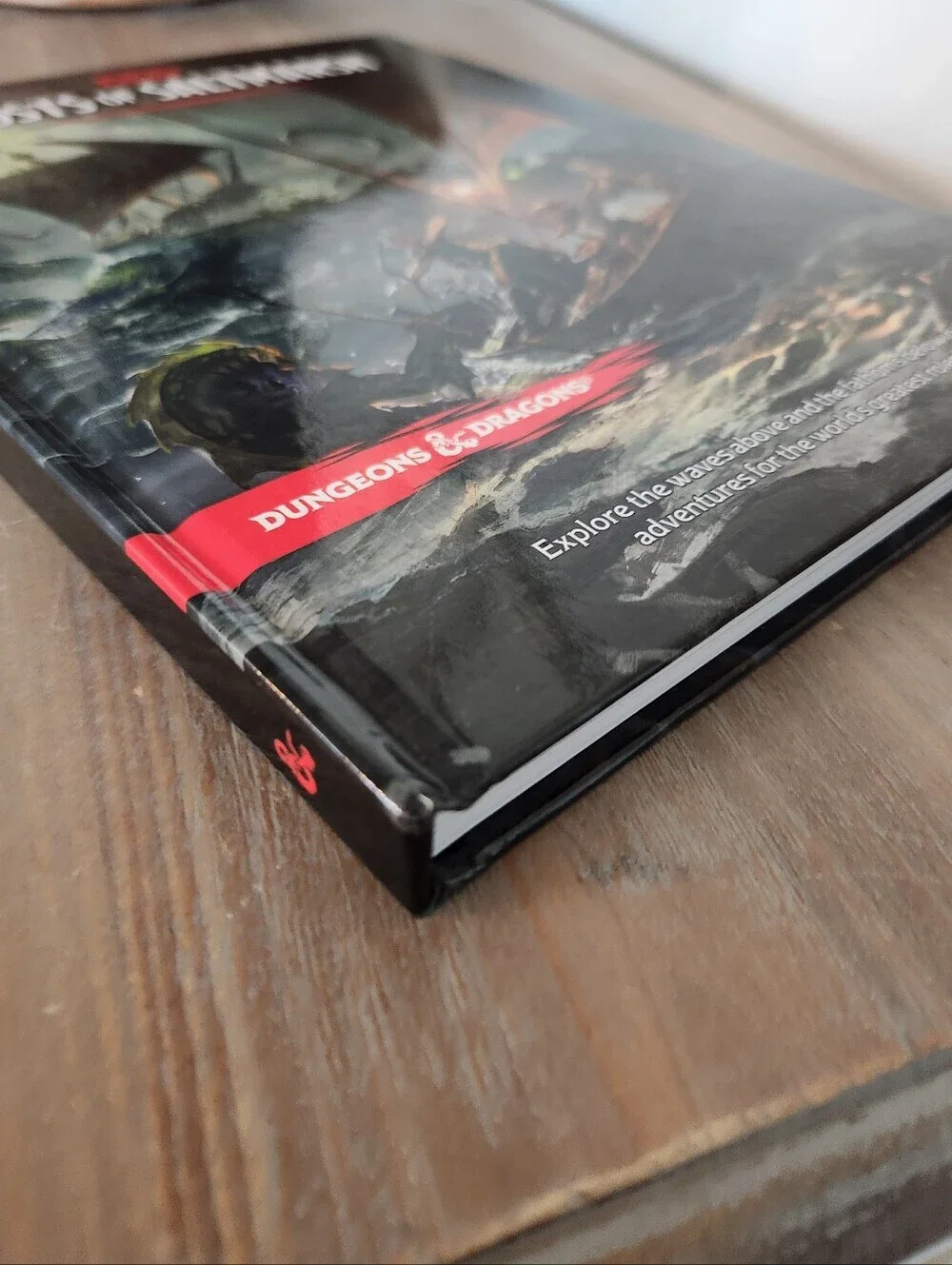 D&D Ghosts of Saltmarsh Hardcover 5E Adventure Dungeons And Dragons Game Book